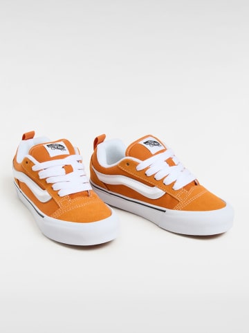 Vans Leren sneakers "Knu Skool" oranje