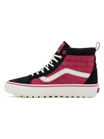 Vans Leder-Sneakers "SK8-Hi MTE-1" in Schwarz/ Pink