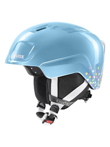 Uvex Kask narciarski "Heyya" w kolorze błękitnym