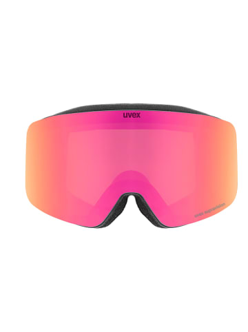 Uvex Ski-/ Snowboardbrille "Pwdr FM" in Pink/ Schwarz