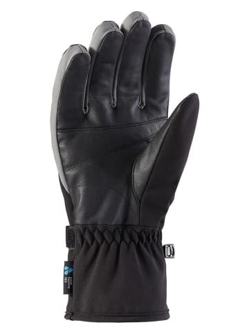 Viking Rękawiczki narciarskie "Diran" w kolorze czarno-niebieskim