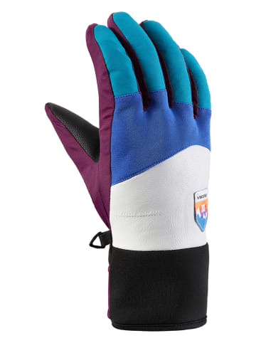 Viking Ski-/ Snowboardhandschuhe "Downtown" in Blau/ Lila