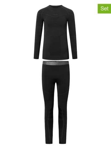 Viking 2-częściowy zestaw termiczny "Gary" w kolorze czarnym