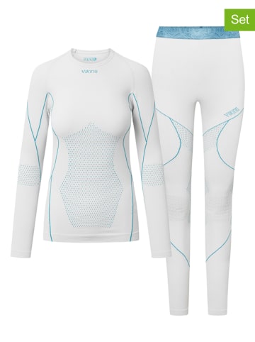 Viking 2-delige thermo-ondergoedset "Lotta" wit