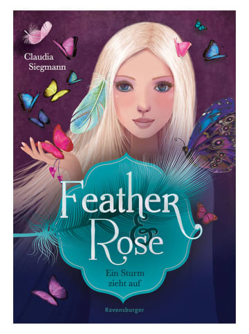 Ravensburger Kinderroman "Feather & Rose, Band 1: Ein Sturm zieht auf"