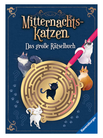 Ravensburger Rätselbuch "Mitternachtskatzen: Das große Rätselbuch"