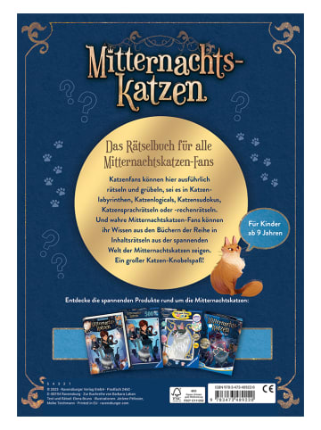 Ravensburger Rätselbuch "Mitternachtskatzen: Das große Rätselbuch"