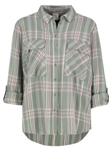 Urban Surface Hemd in Grün/ Rosa