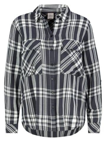 Urban Surface Blouse antraciet/wit