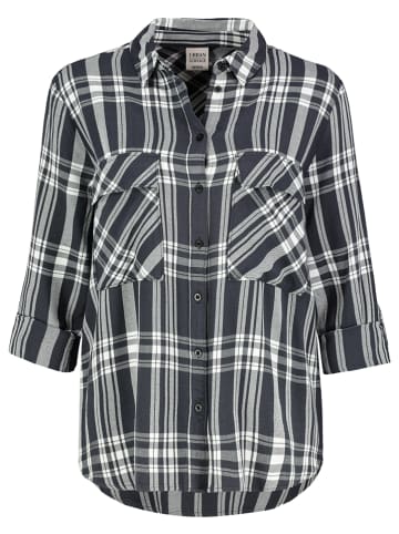 Urban Surface Blouse antraciet/wit