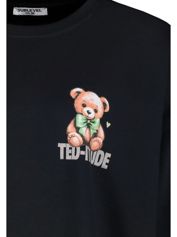 Sublevel Sweatshirt zwart