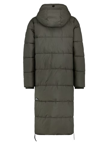 Sublevel Doorgestikte mantel kaki