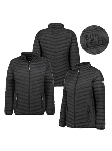 Sublevel Steppjacke in Schwarz