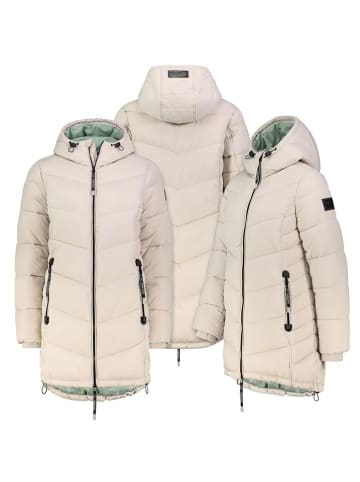 Sublevel Steppmantel in Creme