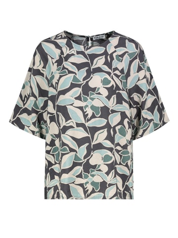 Sublevel Bluse in Anthrazit/ Mint/ Creme