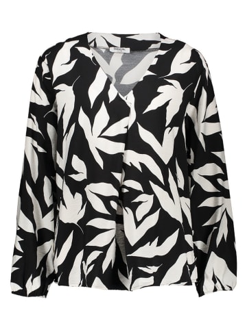 Sublevel Bluse in Schwarz/ Weiß