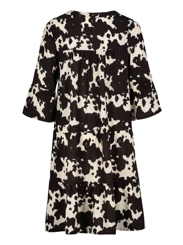 Sublevel Kleid in Dunkelbraun/ Creme