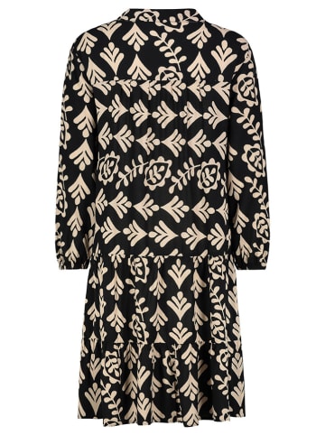 Sublevel Kleid in Schwarz/ Beige