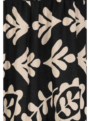 Sublevel Kleid in Schwarz/ Beige