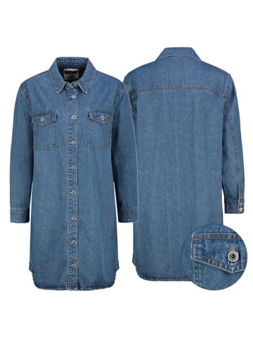 Sublevel Sukienka dżinsowa w kolorze niebieskim