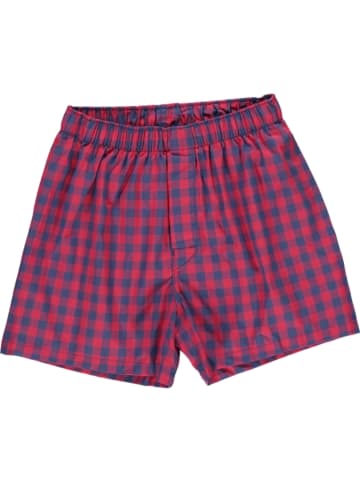 Sanetta Boxershorts in Pink/ Dunkelblau