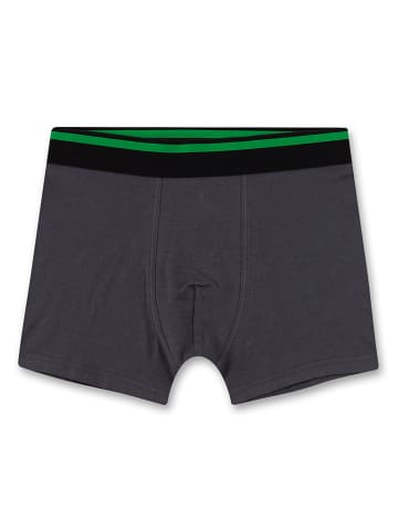 Sanetta 2-delige set: boxershorts antraciet/zwart