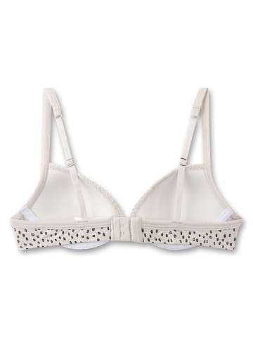 Sanetta Bügel-BH in Beige/ Schwarz