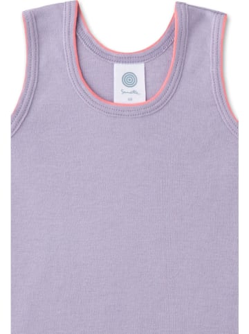 Sanetta 2-delige set: rompers paars/rood