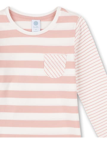 Sanetta Nachthemd in Creme/ Rosa
