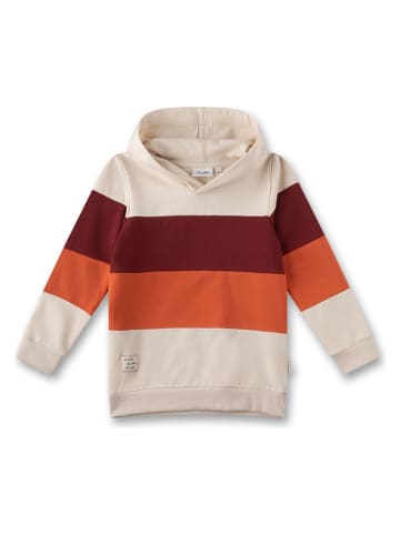 Sanetta Kidswear Hoodie beige/oranje