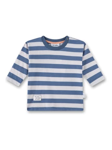 Sanetta Kidswear Koszulka w kolorze niebiesko-białym