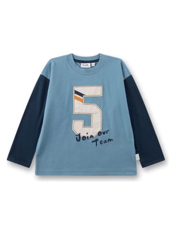 Sanetta Kidswear Koszulka w kolorze błękitno-granatowym