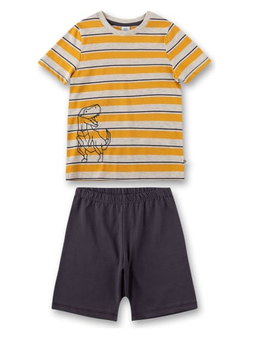 Sanetta Pyjama geel/zwart