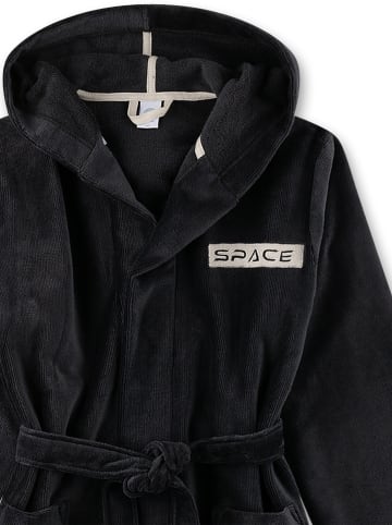 Sanetta Bademantel in Schwarz