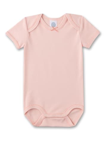 Sanetta 2-delige set: rompers lichtroze/wit