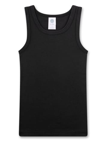 Sanetta 2er-Set: Hemdchen in Schwarz/ Beige