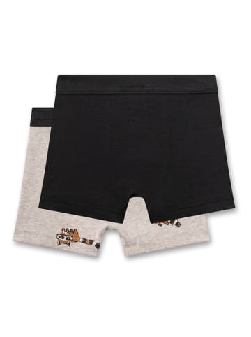 Sanetta Bokserki (2 pary) w kolorze czarno-beżowym