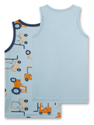 Sanetta 2-delige set: hemdjes lichtblauw