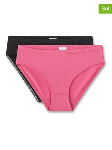 Sanetta 2-delige set: slips zwart/roze