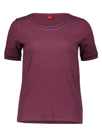 S. Oliver Koszulka piżamowa w kolorze fioletowym