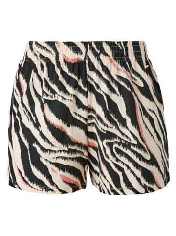 s.Oliver Schlafshorts zwart/crème