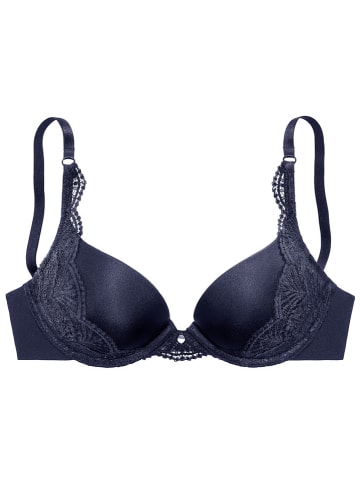 s.Oliver Biustonosz push-up w kolorze granatowym