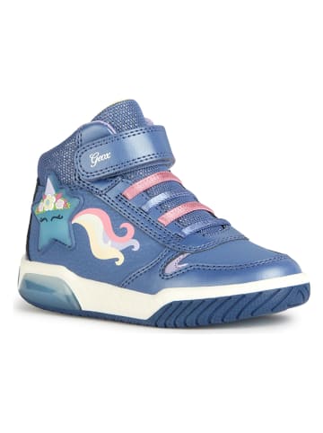 Geox Sneakersy "Inek" w kolorze niebieskim