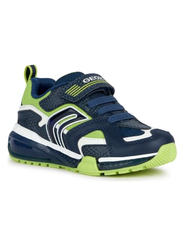 Geox Sneakers "Bayonyc" donkerblauw/groen