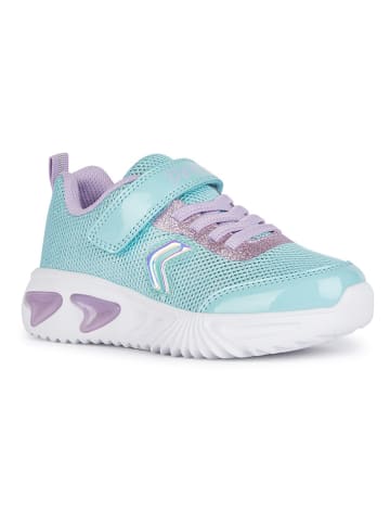 Geox Sneakers "Lights - Assister" in Mint/ Flieder