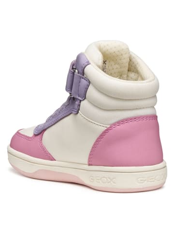 Geox Sneakers "Maltin" in Creme/ Rosa