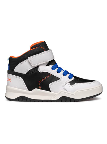 Geox Sneakers "Perth" in Weiß/ Schwarz