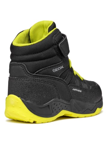 Geox Winterboots "Sentiero" zwart/geel
