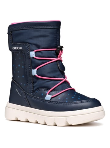 Geox Botki zimowe "Willaboom" w kolorze granatowym