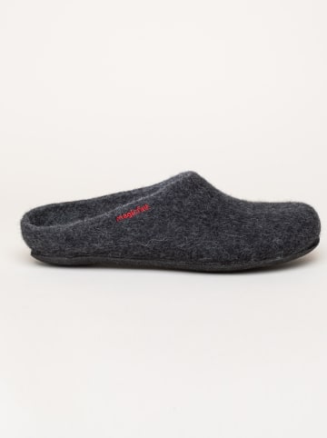 kitz-pichler Kapcie "Magicfelt 709" w kolorze antracytowym